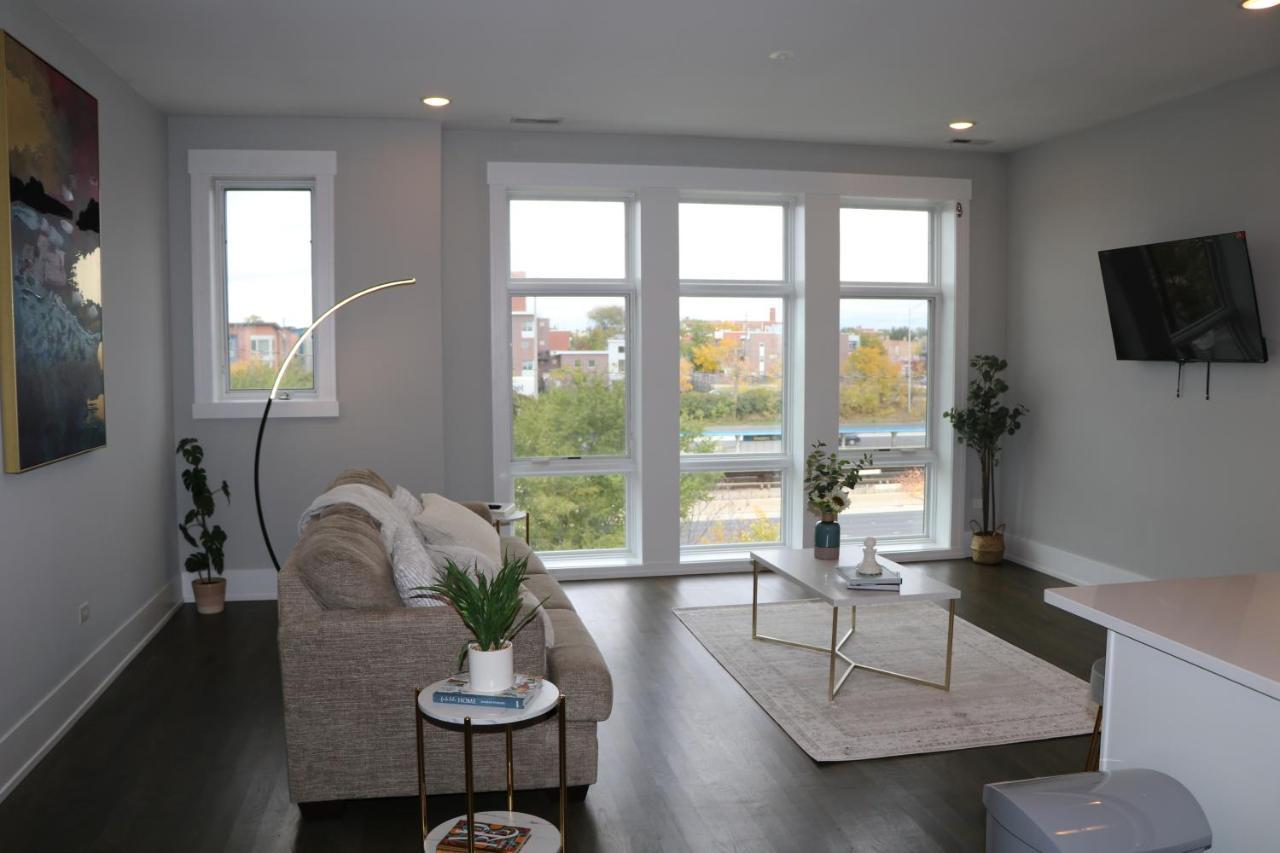 Chicago Exquisite Haven 2Bed 2Bath Near Downtown And United Center公寓 外观 照片